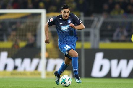 Nach dreimonatiger Verletzungspause: Amiri zurück im TSG-Training Nach dreimonatiger Verletzungspause: Amiri zurück im TSG-Training