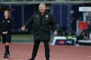 Trister Abschied: Hrubesch geht mit Nullnummer in die Trainer-Rente