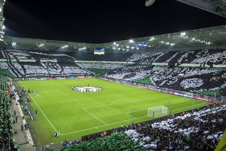Mit diesem tollen Gemeinschaftswerk sorgen die Anhänger von Borussia Mönchengladbach im CL-Heimspiel gegen ManCity für pure ...