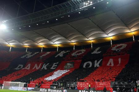 'Danke Oka!' Der 'Ewige Oka' verlässt die Eintracht und das natürlich nicht ohne eine gebührende Verabschiedung! Geniale Cho...