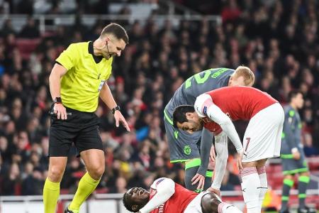 Knöchelbruch: Arsenal bestätigt schwere Verletzung bei Welbeck Knöchelbruch: Arsenal bestätigt schwere Verletzung bei Welbeck