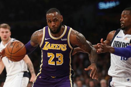 NBA: Mavericks verlieren in Schlusssekunden gegen Lakers NBA: Mavericks verlieren in Schlusssekunden gegen Lakers