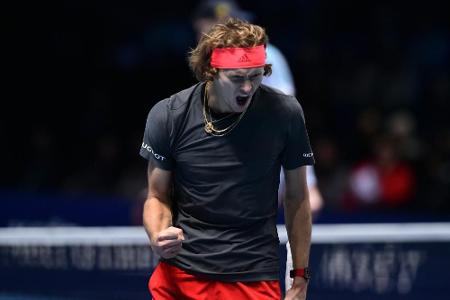 ATP-Finale: Zverev im Halbfinale gegen Federer ATP-Finale: Zverev im Halbfinale gegen Federer