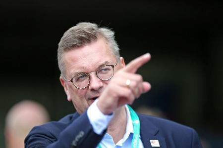 Vor Niederlande-Spiel: Grindel wünscht sich Entwicklung und Punkte Vor Niederlande-Spiel: Grindel wünscht sich Entwicklung und Punkte