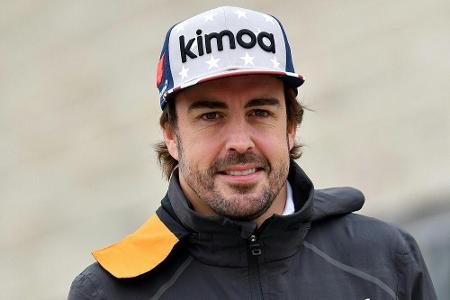 Alonso sorgt vor Abschied für Lacher Alonso sorgt vor Abschied für Lacher