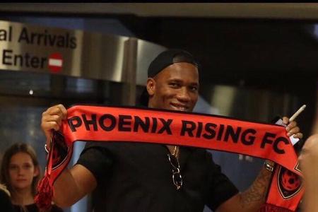 Dieser Tage schnürt Drobga seine Schuhe für den Phoenix Rising FC im Bundesstaat Arizona. Im April 2017 schreibt er durch se...