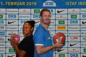 Weltpremiere: Teamwettbewerb im Diskus beim Indoor-ISTAF