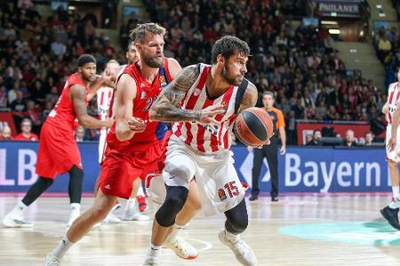 Bayern verliert in EuroLeague gegen Olympiakos Piräus