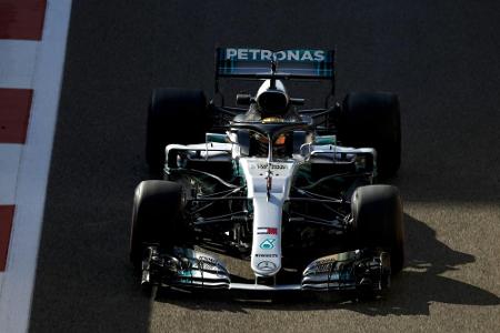 Hamilton Favorit auf Pole in Abu Dhabi - Vettel Dritter im letzten Training Hamilton Favorit auf Pole in Abu Dhabi - Vettel Dritter im letzten Training