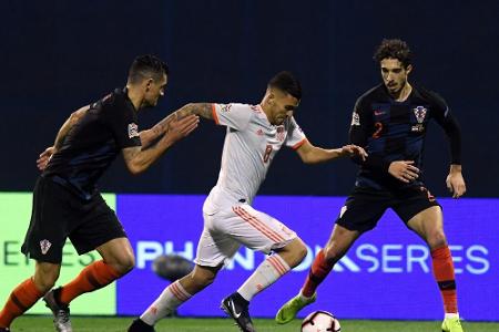 Spanien verspielt in Kroatien vorzeitigen Einzug in Nations-League-Endrunde