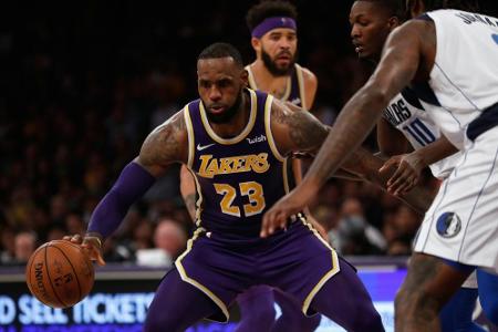 NBA: James führt Lakers zum Sieg