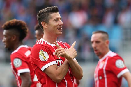 Platz 9: Robert Lewandowski - 31 Tore