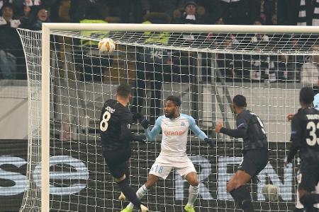 Eintracht siegt und siegt: Furiose Frankfurter fertigen Marseille ab Eintracht siegt und siegt: Furiose Frankfurter fertigen Marseille ab