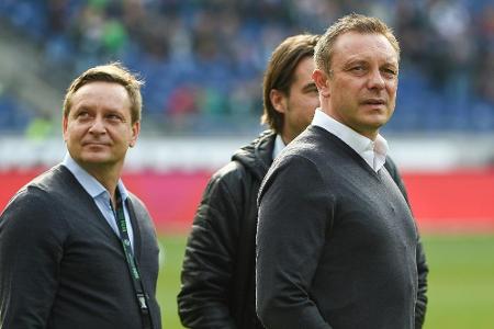 Breitenreiter und Heldt halten Unruhe bei Hannover 96 von der Mannschaft fern