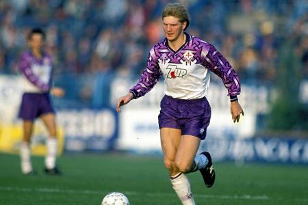 Zwei Jahre (1992-1994) zog es 'Effe' nach dem Gastspiel in München in die Serie A zum AC Florenz. Dort kam er zu 56 Einsätze...