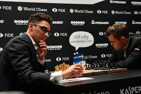 Schach-WM: Drittes Remis zwischen Carlsen und Caruana