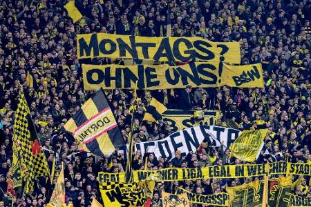 Montagsspiele in der Fußball-Bundesliga werden 2021 wieder abgeschafft Montagsspiele in der Fußball-Bundesliga werden 2021 wieder abgeschafft