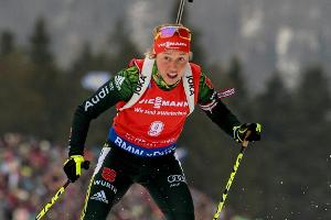 Biathlon: Dahlmeier verpasst bei Comeback den Sieg nur knapp