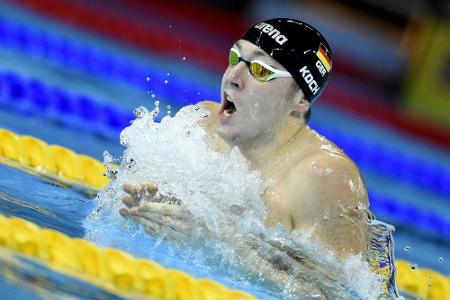Kurzbahn-WM: Koch schwimmt als Dritter ins Finale