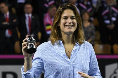 Keine Davis-Cup-Kapitänin: Mauresmo wird Trainerin von Pouille Keine Davis-Cup-Kapitänin: Mauresmo wird Trainerin von Pouille