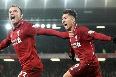 Sieg gegen ManUnited: Liverpool wieder Tabellenführer