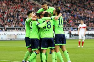 Sieg beim VfB: Schalke gewinnt Duell der Enttäuschten