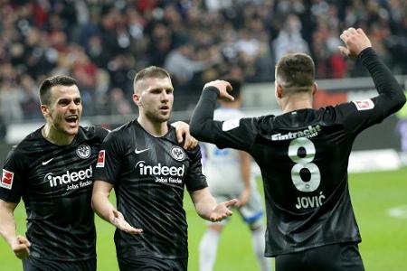 Trio der Hinrunde: Luka Jovic, Ante Rebic, Sebastien Haller (Eintracht Frankfurt) Trio der Hinrunde: Luka Jovic, Ante Rebic, Sebastien Haller (Eintracht Frankfurt)