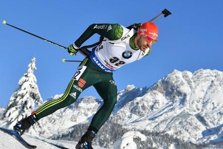 Deutsche Biathleten bei nächstem Bö-Sieg chancenlos