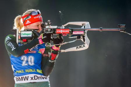 Biathlon: Hildebrand als Neunte beste Deutsche in der Verfolgung Biathlon: Hildebrand als Neunte beste Deutsche in der Verfolgung