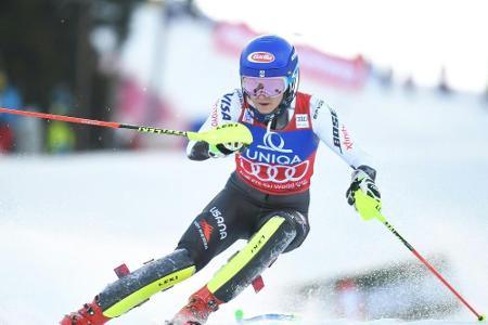Slalom in Semmering: Shiffrin mit Rekordsieg Slalom in Semmering: Shiffrin mit Rekordsieg