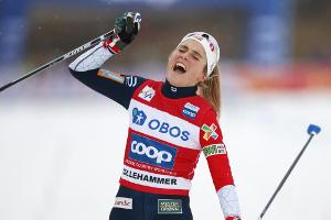 Langlauf: Johaug dominiert auch viertes Distanzrennen