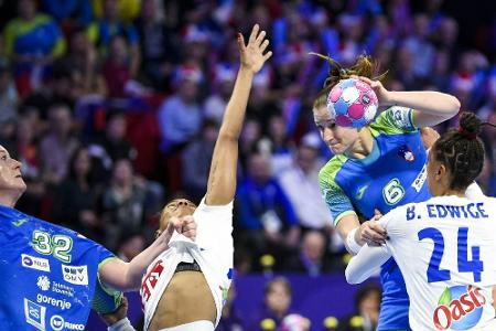 Handball-EM der Frauen: Gastgeber Frankreich wieder auf Kurs