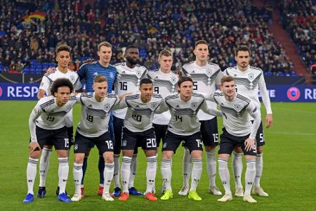 DFB-Auswahl zum Auftakt 2019 gegen Serbien