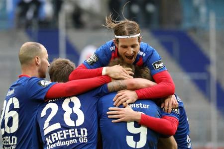 3. Liga: Uerdingen verkürzt dank Beister Rückstand auf Spitzenduo