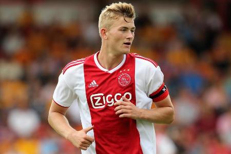 Mit Matthijs de Ligt gewinnt erstmals ein Abwehrspieler den Award für den besten U21-Spieler Europas, der von der italienisc...