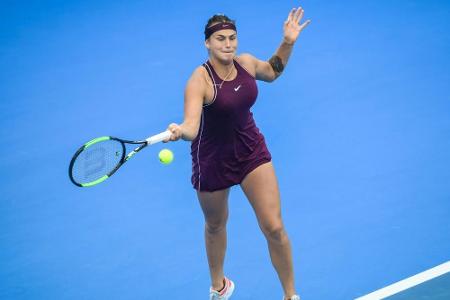 Weißrussin Sabalenka gewinnt WTA-Turnier in Shenzhen