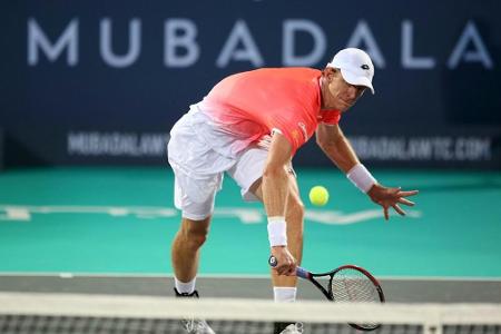 Tennis: Anderson gewinnt nach Kraftakt in Pune