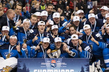 Eishockey: Finnland zum fünften Mal U20-Weltmeister