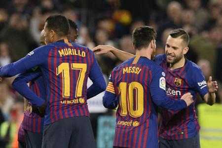 Levantes Einspruch abgelehnt: Barca sicher im Pokal-Viertelfinale Levantes Einspruch abgelehnt: Barca sicher im Pokal-Viertelfinale