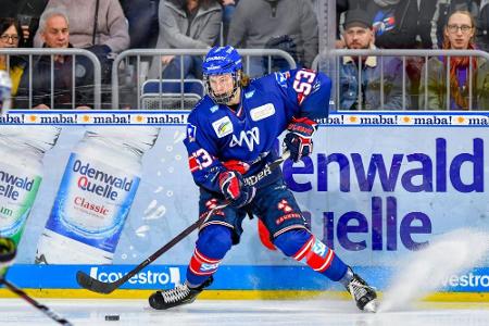 Adler Mannheim: Seider fällt wochenlang aus Adler Mannheim: Seider fällt wochenlang aus