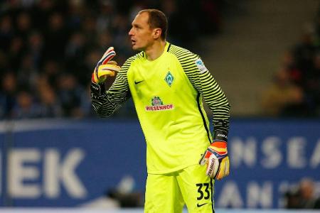Werder-Torwart Drobny vor Wechsel nach Düsseldorf Werder-Torwart Drobny vor Wechsel nach Düsseldorf