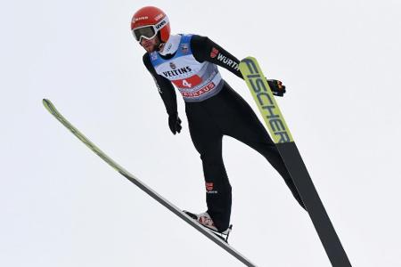 Platz zwei in Garmisch: Eisenbichler erneut nur von Kobayashi geschlagen Platz zwei in Garmisch: Eisenbichler erneut nur von Kobayashi geschlagen