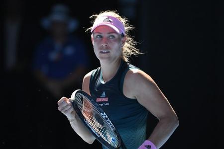 Australian Open: Kerber nach 100. Grand-Slam-Sieg in Runde drei