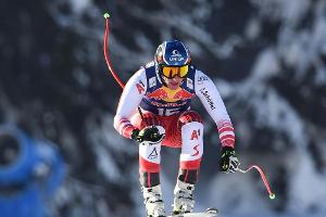 Training: Mayer setzt erste Bestzeit auf der Streif