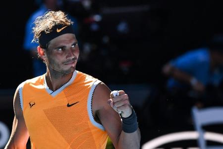 Nadal erreicht Viertelfinale in Melbourne ohne Satzverlust