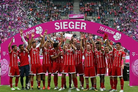 Bayern streben fünften Sieg beim Telekom-Cup an