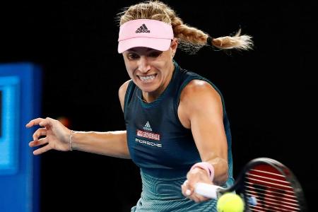 Kerber zum Geburtstag ohne Probleme eine Runde weiter Kerber zum Geburtstag ohne Probleme eine Runde weiter