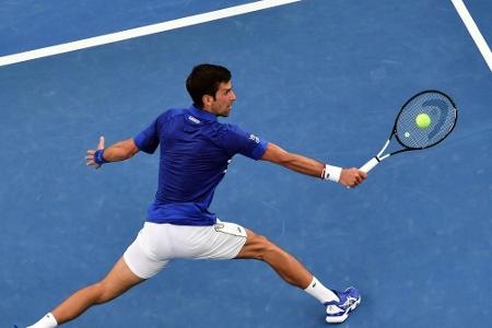 Djokovic ohne Probleme - Thiem siegt um 2.08 Uhr