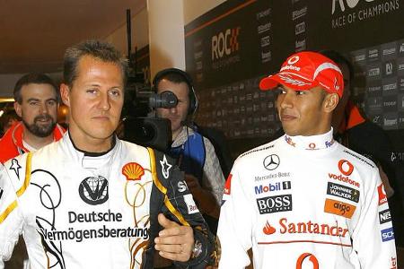 Nach seiner aktiven Fahrerkarriere arbeitete Schumi einige Jahre lang als Berater für Ferrari, bevor er als Fahrer für Merce...