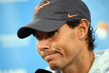 Nadal sagt Teilnahme in Brisbane wegen Oberschenkelblessur ab